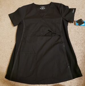 Maternity Scrub Top - Black (NWT)